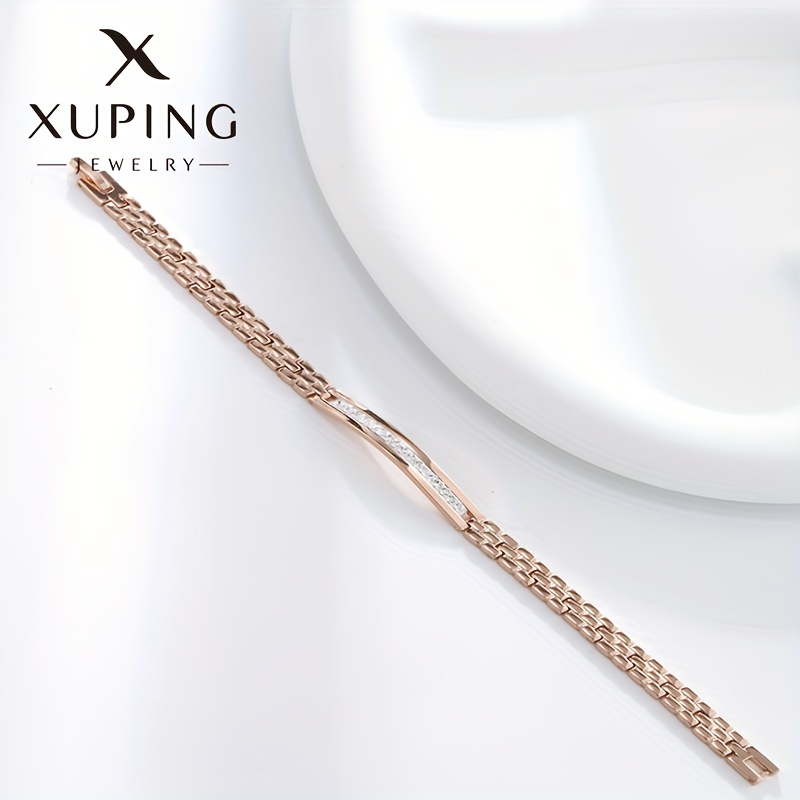 Zirconia Flash Strap Hand Chain Bracelet